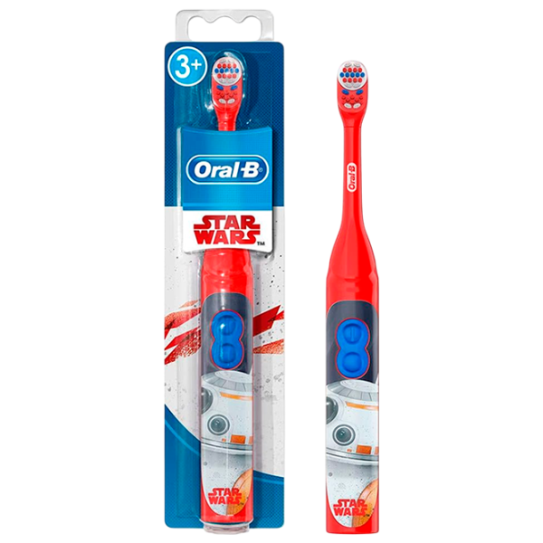 Periuță de dinți electrică Braun Star Wars DB3010 Pulsatila / Red photo 1