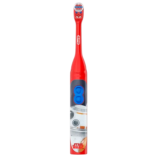 Periuță de dinți electrică Braun Star Wars DB3010 Pulsatila / Red photo 4