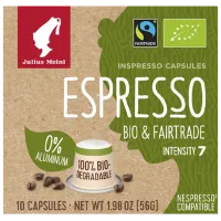 Кофе Julius Meinl Espresso BIO & FAIRTRADE Капсулы/ Nespresso/ 10 капсул