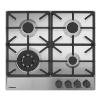 Варочная панель Hansa BHGI651550 Газовая/ Нержавеющая сталь Серебристый