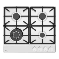 Plită Hansa BHGW651550 Gaz/ White