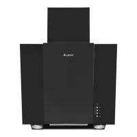 Вытяжка Gefest BO 3503 D2A Наклонная/ Черный/ Серый