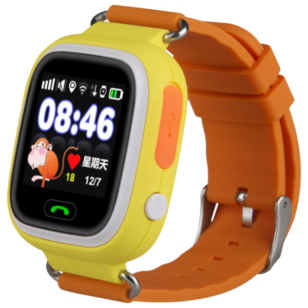 Ceas pentru copii Bubble GW100 1.22"/ Yellow photo 1