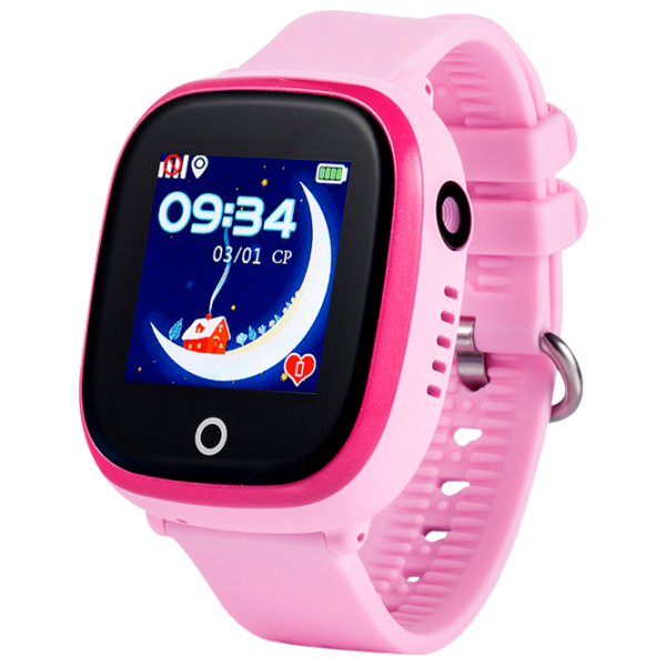 Ceas pentru copii cu GPS Bubble GW400X 1.22"/ Pink photo 1