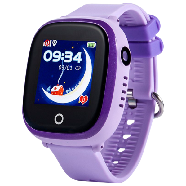 Детские часы с GPS Bubble GW400X 1.22"/ Пурпурный photo 1