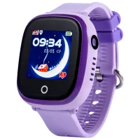 Ceas pentru copii cu GPS Bubble GW400X 1.22"/ Purple