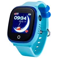 Детские часы с GPS Bubble GW400X 1.22"/ Синий