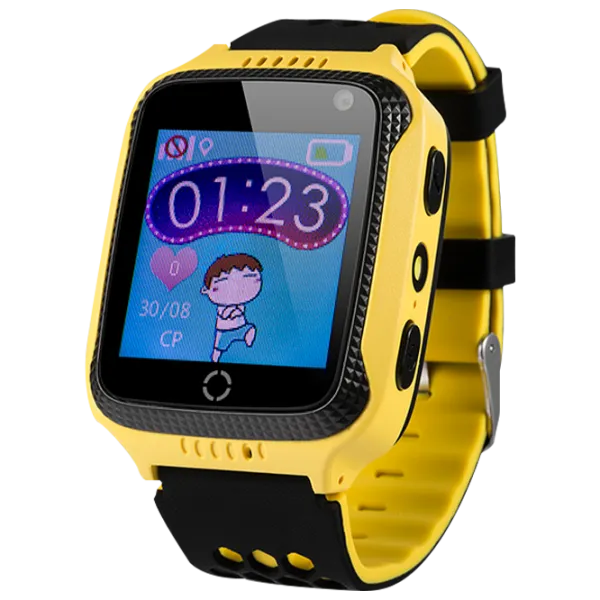 Детские часы с GPS Bubble GW500S 1.44"/ Желтый photo 1