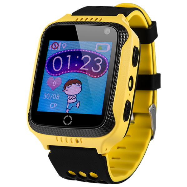 Детские часы с GPS Bubble GW500S 1.44"/ Желтый photo 1