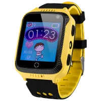 Детские часы с GPS Bubble GW500S 1.44"/ Желтый