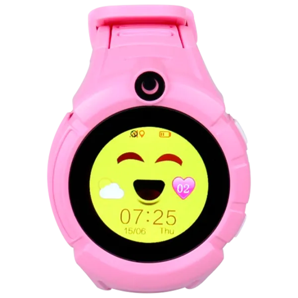 Детские часы с GPS Bubble GW600 1.4"/ Розовый photo 1 Детские часы с GPS Bubble GW600 1.4"/ Розовый photo 1
