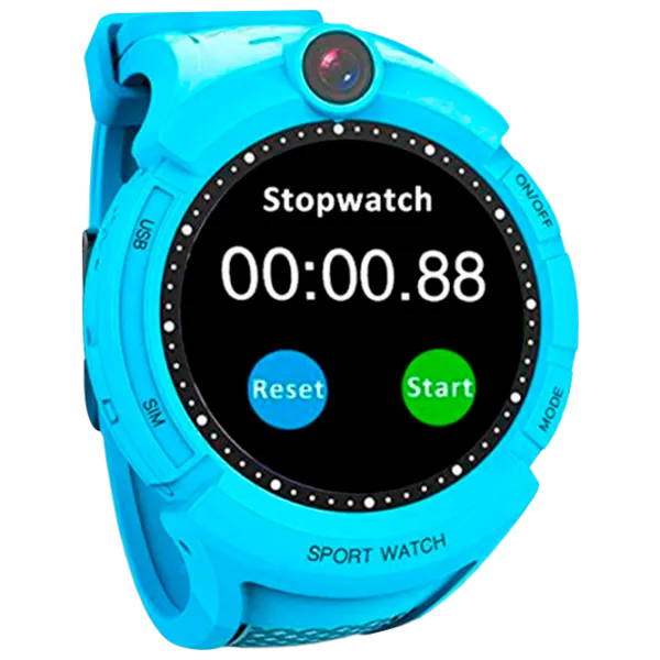 Детские часы с GPS Bubble GW600 1.4"/ Синий photo 1 Детские часы с GPS Bubble GW600 1.4"/ Синий photo 1
