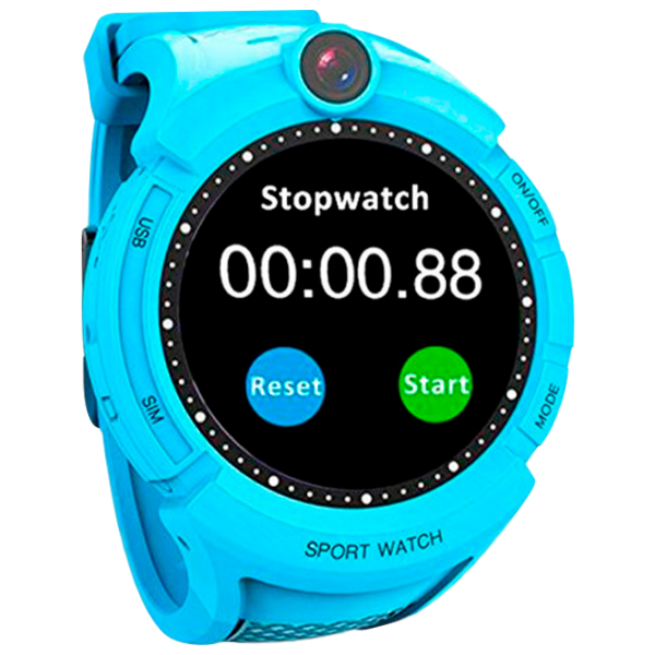 Детские часы с GPS Bubble GW600 1.4"/ Синий photo 1 Детские часы с GPS Bubble GW600 1.4"/ Синий photo 1