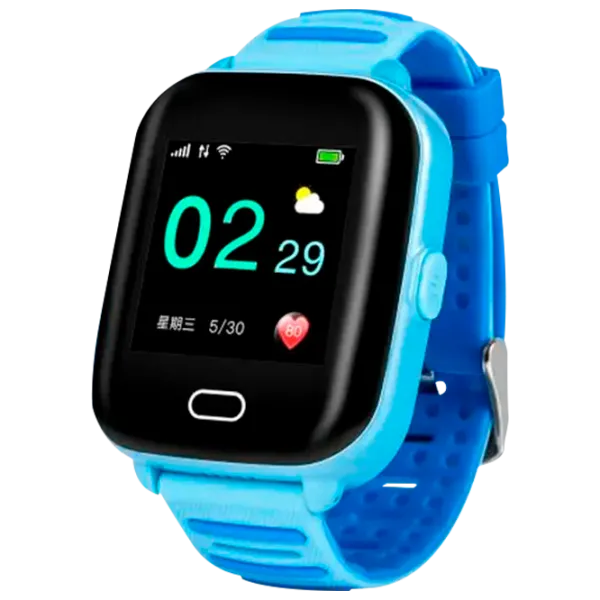 Ceas pentru copii cu GPS Bubble KT02 1.4"/ Blue photo 1
