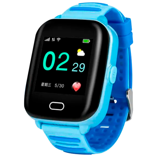 Ceas pentru copii cu GPS Bubble KT02 1.4"/ Blue photo 1