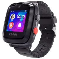 Детские часы с GPS Elari KidPhone 4G 1.3"/ Черный