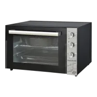 Электрическая печь HAUSBERG HB8020 70 л / 2500 Вт / Черный