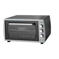 Электрическая печь HAUSBERG HB9250 55 л / 1400 Вт / Серый