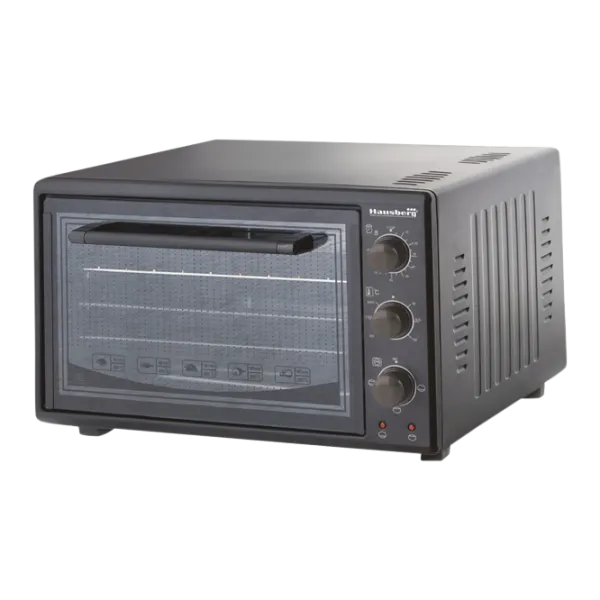 Электрическая печь HAUSBERG HB9200 42 л / 1400 Вт / Черный photo 1 Электрическая печь HAUSBERG HB9200 42 л / 1400 Вт / Черный photo 1