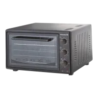 Cuptor electric HAUSBERG HB9200 42 l / 1400 W / Black