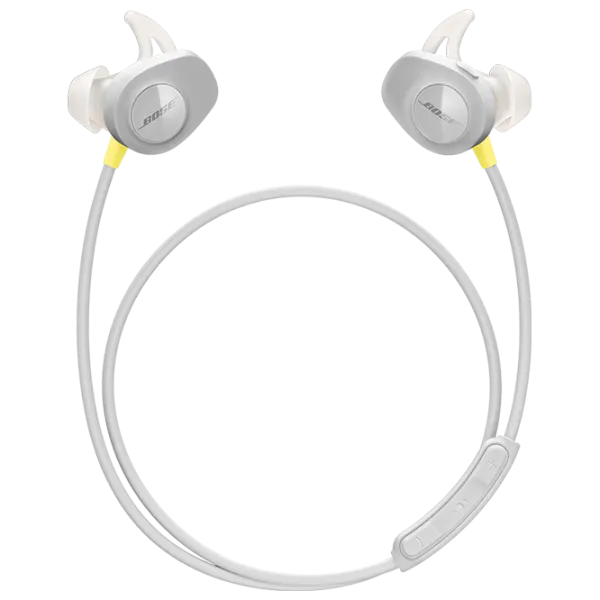 Наушники Bose SoundSport Желтый Серый Беспроводные/ Спорт photo 1