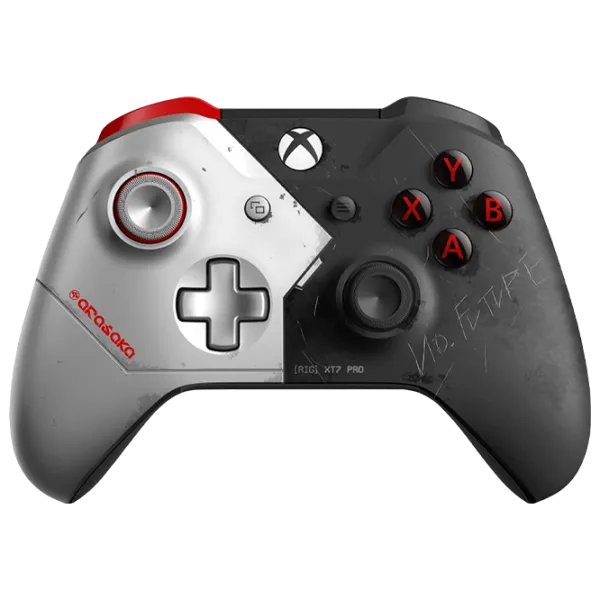 Геймпад Microsoft Special Edition Cyberpunk 2077 Беспроводные / 17 buttons / Серый photo 1