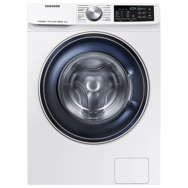 Стиральная машина Samsung WW80R62LVFWDLP 8 кг / 1200 об/мин / Белый photo 1