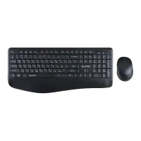 Клавиатура и Мышь Qumo Space Беспроводные/ Черный
