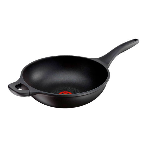 Сковорода Tefal H1181984 Вок/ 28 см/ Черный photo 1