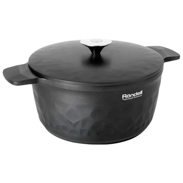 Cratiță Rondell RDA-1254 4.8 l Aluminiu/ Black photo 1 Cratiță Rondell RDA-1254 4.8 l Aluminiu/ Black photo 1