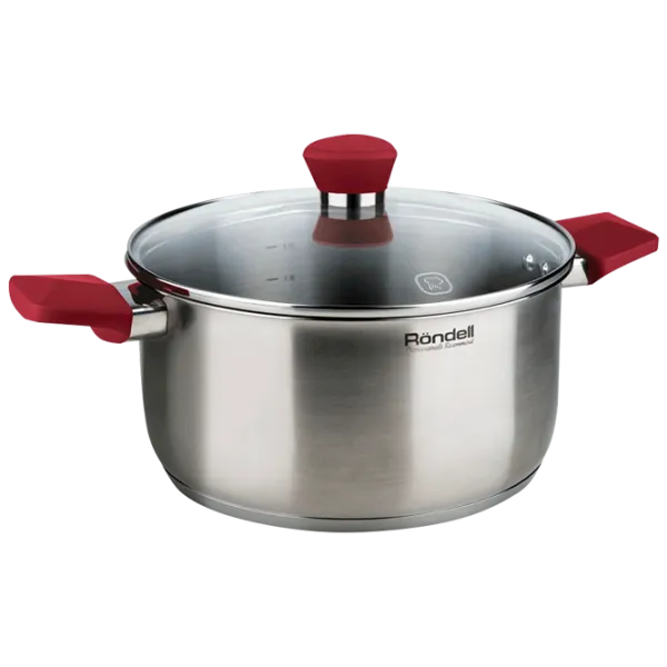 Кастрюля Rondell RDS-814 2.8 л Нержавеющая сталь/ Нержавеющая сталь photo 1