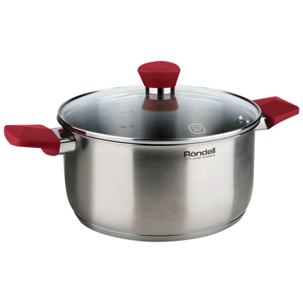 Кастрюля Rondell RDS-814 2.8 л Нержавеющая сталь/ Нержавеющая сталь photo 1