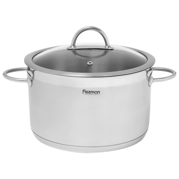 Cratiță Fissman 5424 6.3 l Oțel inoxidabil/ Steel photo 1