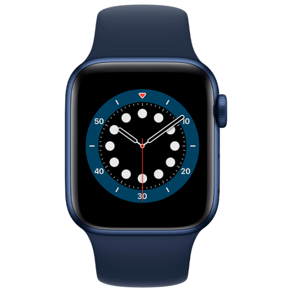 Умные часы Apple Watch Series 6 1.57"/ MG143/ Navy Синий photo 1 Умные часы Apple Watch Series 6 1.57"/ MG143/ Navy Синий photo 1
