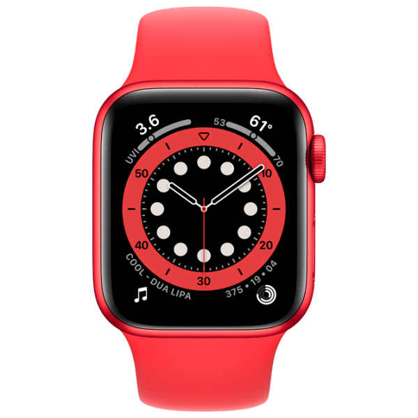 Умные часы Apple Watch Series 6 1.57"/ M00A3/ Красный Красный photo 1 Умные часы Apple Watch Series 6 1.57"/ M00A3/ Красный Красный photo 1