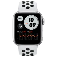Ceas inteligent Apple Watch Series 6 Nike 1.57"/ M00T3/ Silver
