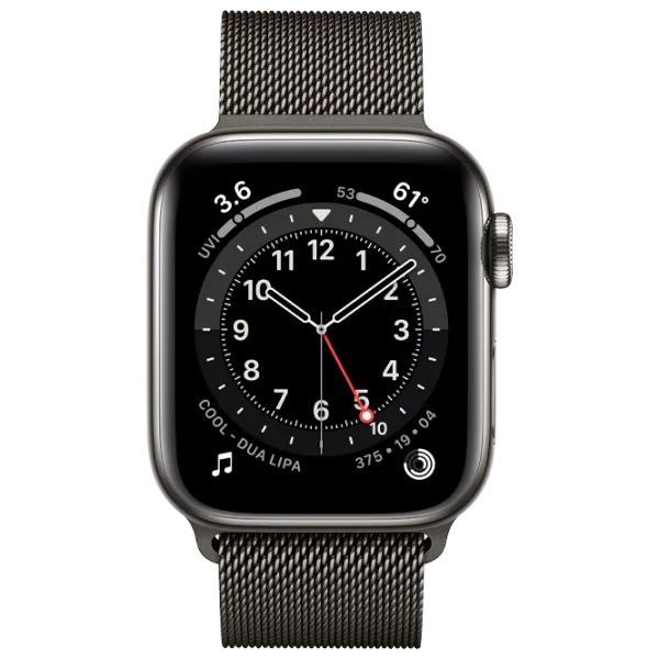 Умные часы Apple Watch Series 6 1.78"/ M09J3/ Графитовый Серый photo 1 Умные часы Apple Watch Series 6 1.78"/ M09J3/ Графитовый Серый photo 1