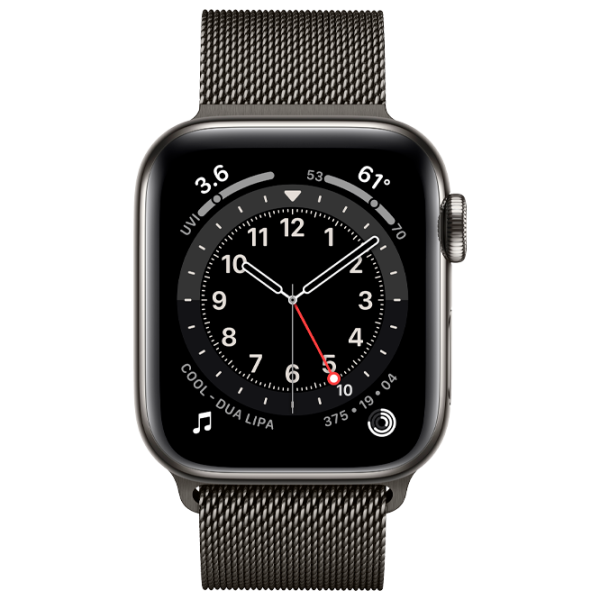 Умные часы Apple Watch Series 6 1.78"/ M09J3/ Графитовый Серый photo 1 Умные часы Apple Watch Series 6 1.78"/ M09J3/ Графитовый Серый photo 1