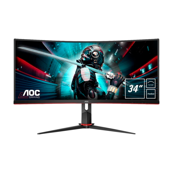 Monitor AOC CU34G2 34" Ultra WQHD 100 Hz/ 1 ms/ Black photo 1