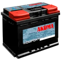 Авто аккумулятор Akuma Komfort D26X 75 640A/ 75 Ач