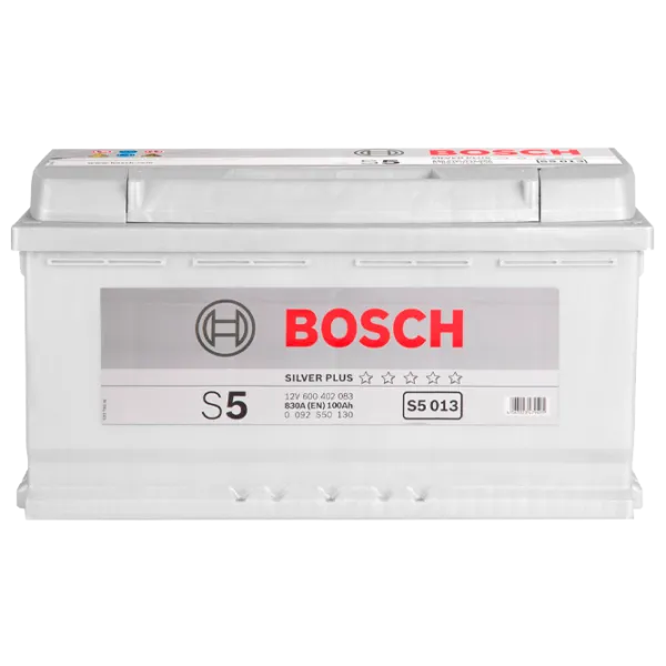 Авто аккумулятор Bosch Silver Plus S5 013 830 A/ 100 Ач photo 1