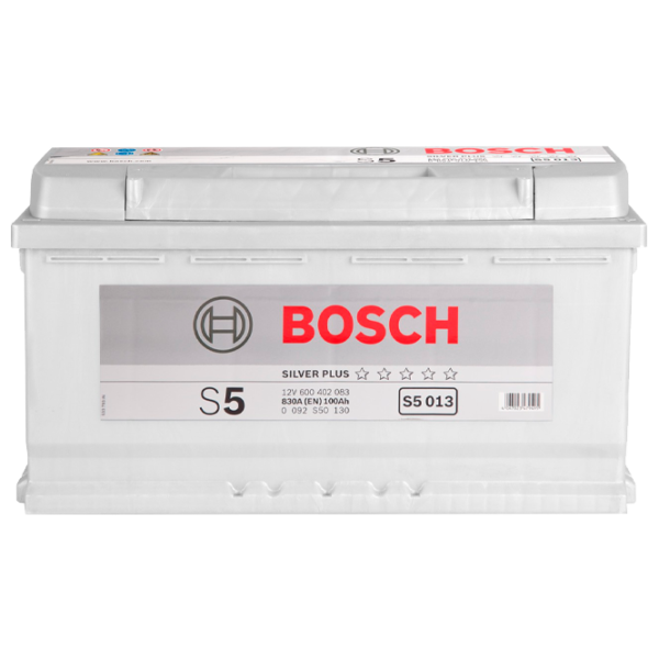 Авто аккумулятор Bosch Silver Plus S5 013 830 A/ 100 Ач photo 1