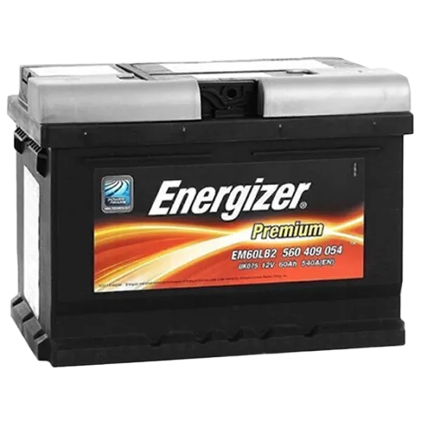 Авто аккумулятор Energizer Premium EM60-LB2 540A/ 60 Ач photo 1