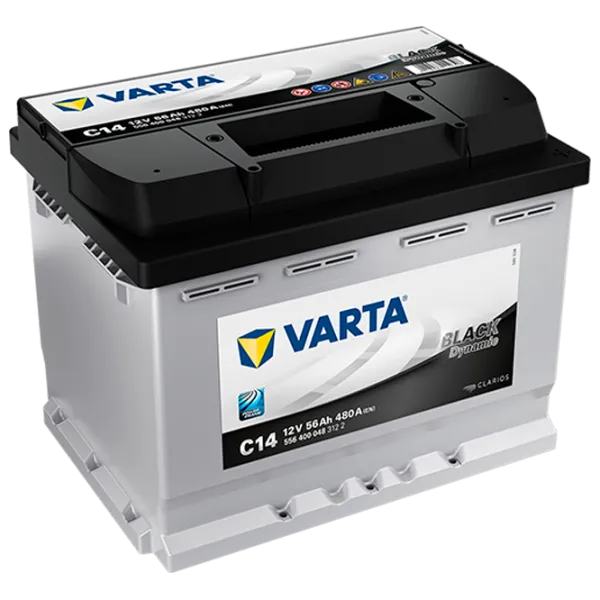 Авто аккумулятор Varta Black Dynamic C14 480A/ 56 Ач photo 1