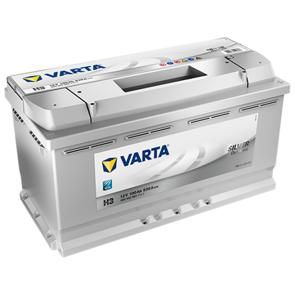 Авто аккумулятор Varta Silver Dynamic H3 830 A/ 100 Ач photo 1