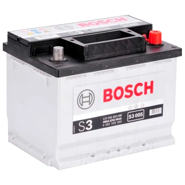 Acumulator auto Bosch S3 005 480A/ 56 Ah photo 1 Acumulator auto Bosch S3 005 480A/ 56 Ah photo 1