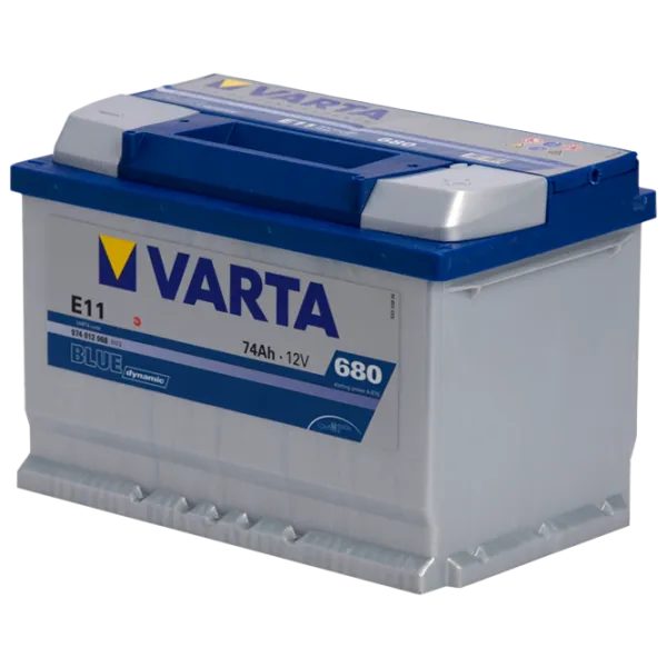Авто аккумулятор Varta Blue Dynamic E11 680 A/ 74 Aч photo 1