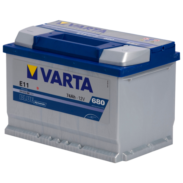 Авто аккумулятор Varta Blue Dynamic E11 680 A/ 74 Aч photo 1