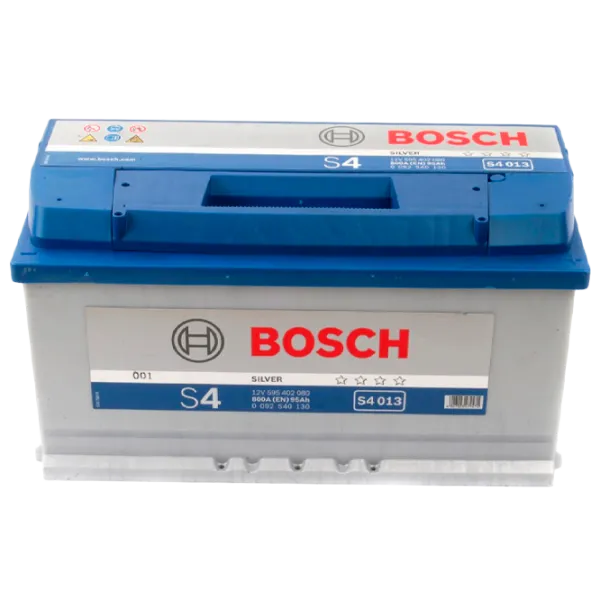 Авто аккумулятор Bosch Silver S4 013 800A/ 95 Ач photo 1