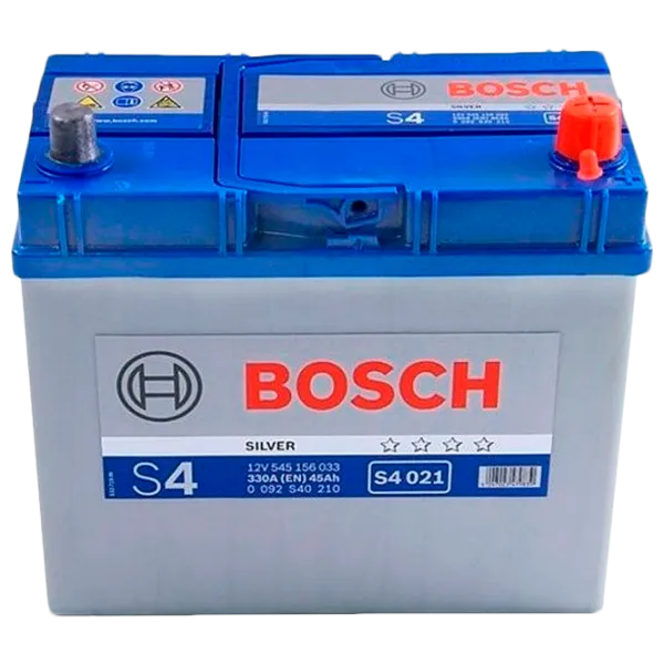 Acumulator auto Bosch Silver S4 021 330A/ 45 Ah photo 1 Acumulator auto Bosch Silver S4 021 330A/ 45 Ah photo 1